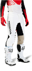 FOX nohavice FLEXAIR Honda 23 černo-bielo-červeno-béžové 32