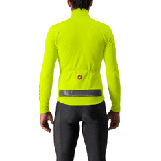 Castelli pánský cyklistický dres Puro 3 Jersey Electric Lime/Black Reflex žltá/čierna L