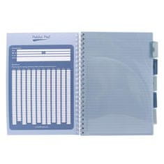 Pukka Pad Špirálový zošit "Haze Project Book", mix vzorov, A4, linajkový, 9871(AST)-HZE