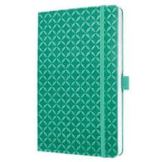 Sigel Exkluzívny zápisník "Jolie", Mint Green, 135 x 203 mm, linajkový, 87 listov, tvrdé dosky, JN133