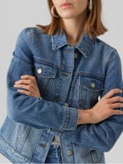 Vero Moda Dámska džínsová bunda VMZORICA 10279789 Medium Blue Denim (Veľkosť XS)