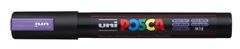UNI Akrylový popisovač "Posca PC-5M", kovovo fialová, 1,8-2,5 mm, 2UPC5MML