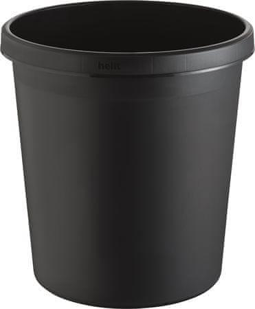 Helit Odpadkový kôš, čierna, 18 litrov, H6105895