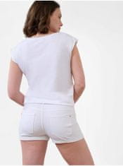 Orsay Biele rifľové šortky ORSAY XS