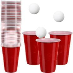 Northix Beer Pong Games - 50 pohárov 