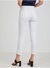 Orsay Biele dámske slim fit džínsy ORSAY XXS