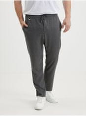 Voľnočasové nohavice pre mužov ONLY & SONS - sivá XL