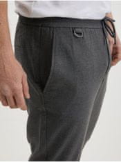 Voľnočasové nohavice pre mužov ONLY & SONS - sivá XL