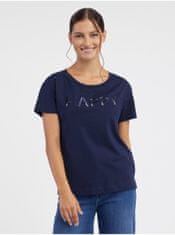 Orsay Tmavomodré dámske tričko L