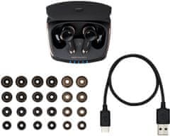 Sluchátka ATH-TWX9, špunty, bezdrátová, mikrofon, čierna