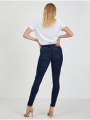 Orsay Tmavomodré dámske úzke džínsy 40