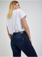 Orsay Tmavomodré dámske úzke džínsy 40