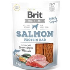 Brit Dog Jerky Salmon Proteín Bar 80g
