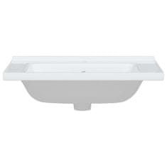 Vidaxl Kúpeľňové umývadlo biele 71x48x19,5 cm obdĺžnikové keramické