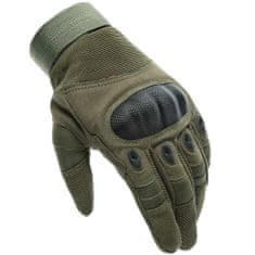 Trizand Taktické dotykové rukavice khaki Trizand 271 veľ. XL