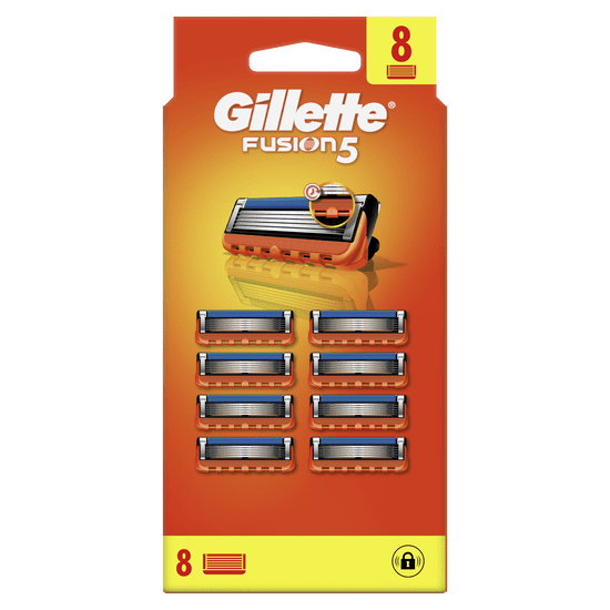 Gillette Fusion náhradné hlavice 8 ks