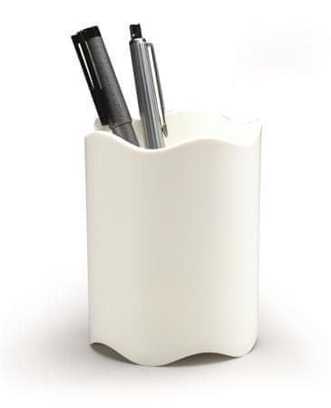 Durable Stojanček na ceruzky "Trend", biela, plast, 1701235010