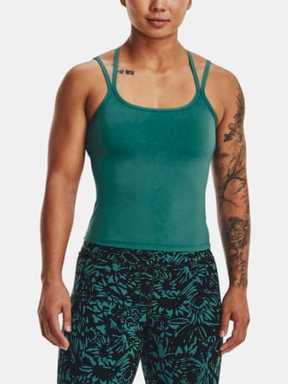 Under Armour Tielko Under Armour Meridian Fitted Tank-GRN