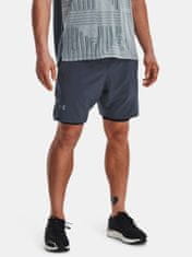 Under Armour Kraťasy Under Armour LAUNCH ELITE 2in1 7'' SHORT-GRY S