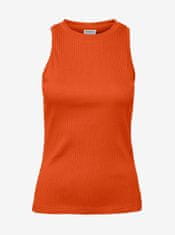 Vero Moda Oranžové dámske rebrované basic tielko AWARE by VERO MODA Lavender XS