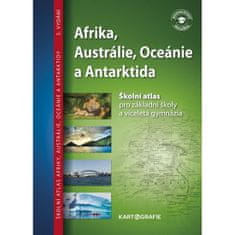 Atlas Afrika, Austrália, Oceánia, Antarktída - Školský