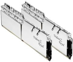 G.Skill TridentZ Royal 16GB (2x8GB) DDR4 3200, strieborná
