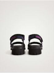 Desigual Sandále pre ženy Desigual - čierna, fialová 39