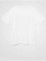 Desigual Biele dievčenské tričko Desigual Bertini 110-116