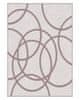 GDmats Dizajnový kusový koberec Hoops od Jindricha Lípy 120x170