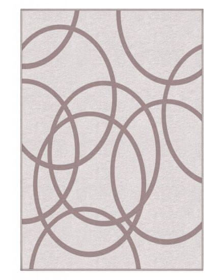 GDmats Dizajnový kusový koberec Hoops od Jindricha Lípy