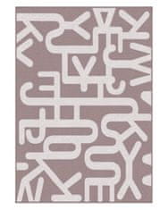 GDmats Dizajnový kusový koberec Letters od Jindricha Lípy 120x170