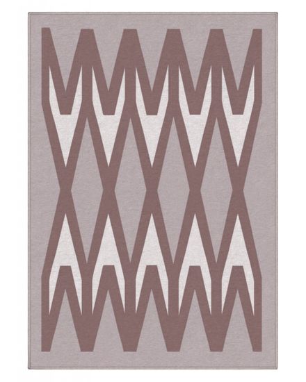 GDmats Dizajnový kusový koberec Saw od Jindricha Lípy
