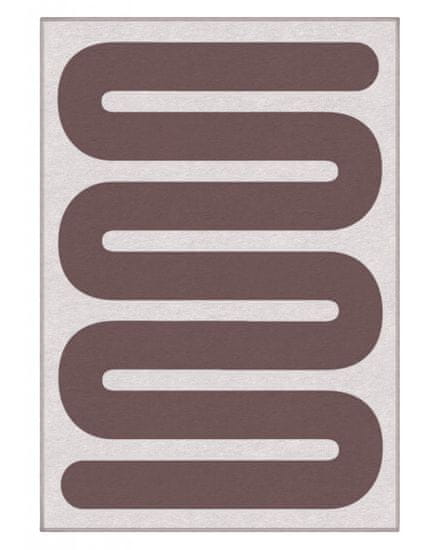 GDmats Dizajnový kusový koberec Snake od Jindricha Lípy