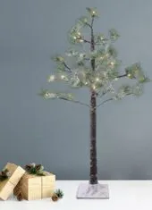 DecoKing Dekoratívny LED stromček Snowpine 1 m