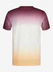 Lerros Oranžovo-fialové pánske tričko LERROS L