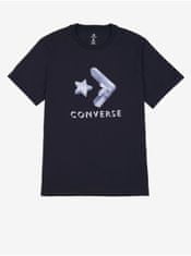 Converse Čierne pánske tričko Converse S