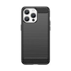 MG Carbon kryt na iPhone 15 Pro Max, čierny