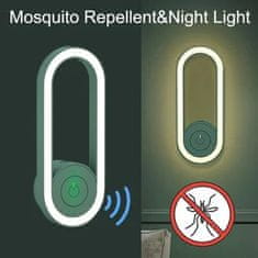 Mormark Ultrazvukový zabijak komárov s konverziou frekvencie a LED svetlom na spanie | ANTIMOSI