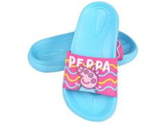 Peppa Pig Modré a ružové, ľahké, dievčenské šľapky Peppa Pig 29-30 EU