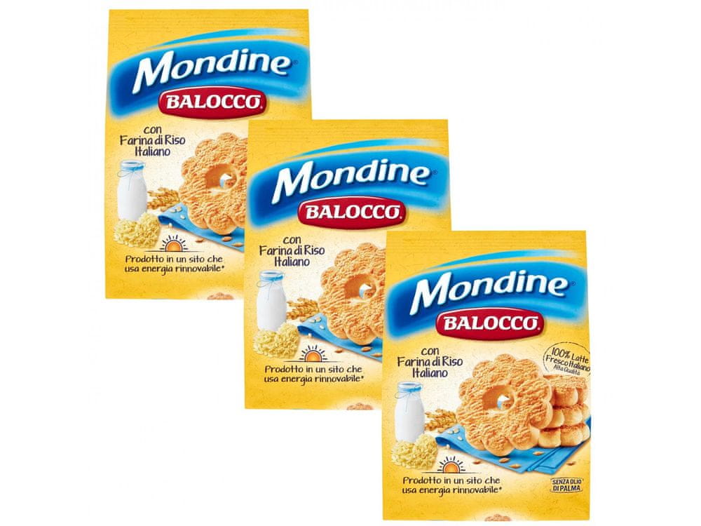 BALOCCHI BALOCCO Mondine - Talianske sušienky 700g 3 balení