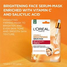 Loreal Paris Rozjasňujúca pleťová maska s vitamínom C (Brightening Serum-Mask)