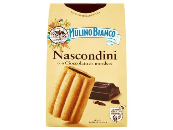 Mulino Bianco MULINO BIANCO Nascondini Talianske sušienky s čokoládovou náplňou 330g
