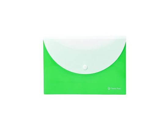 PANTA PLAST Dosky s cvokom, neón zelená, 2 vrecká, PP, A5, 0410-0088-04