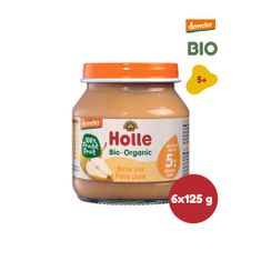 Holle Bio 100% hruška - 6 x 125 g