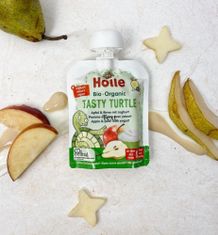 Holle Tasty Turtle - bio detské ovocné pyré s jogurtom 85g x 5ks