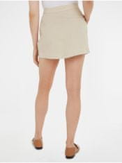 Tommy Hilfiger Béžová dámska mini sukňa Tommy Hilfiger XS