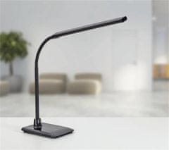 MAUL Stolná lampa "Pirro", čierna, LED, stmievateľná, kancelárska, 8202790