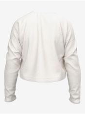 Name it Biele dievčenské tričko s dlhým rukávom name it Vilma 116