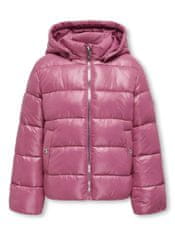 ONLY Ružová dievčenská prešívaná bunda ONLY Wemmy 134