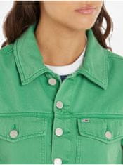 Tommy Jeans Rifľové bundy pre ženy Tommy Jeans - zelená S